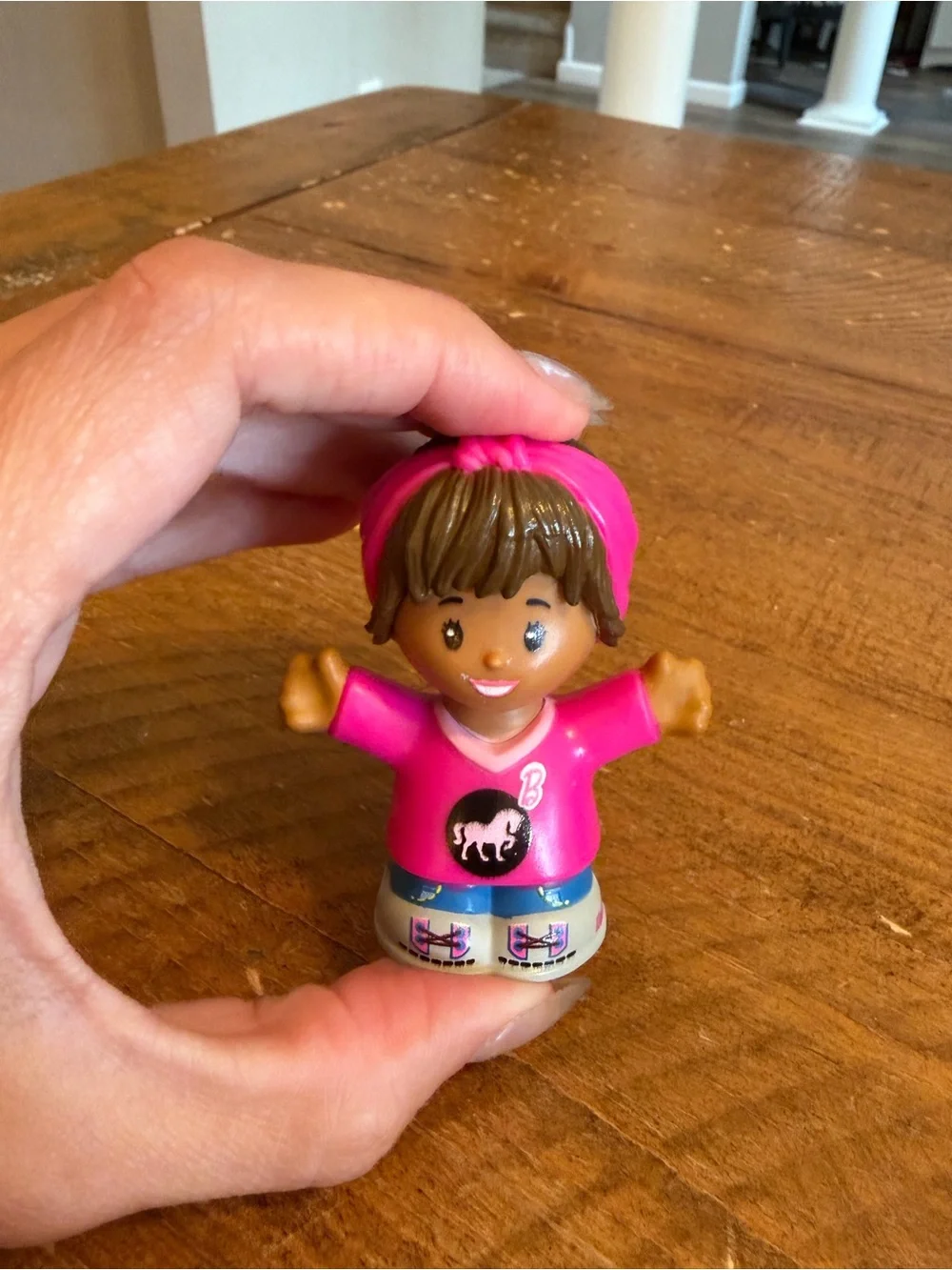 Fisher Price Little People Barbie’s friend as is
